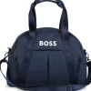 Stroller|Hugo Boss Baby - Coated Fabric Changing Bag, Navy - cutbabycare.com | baby boutique & care hub