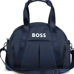 Stroller|Hugo Boss Baby - Coated Fabric Changing Bag, Navy - cutbabycare.com | baby boutique & care hub