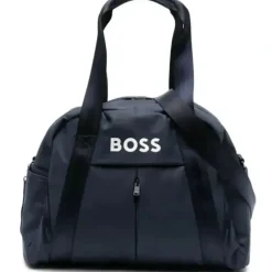 Stroller|Hugo Boss Baby - Coated Fabric Changing Bag, Black - cutbabycare.com | baby boutique & care hub