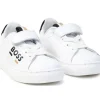 Shop All|Hugo Boss Baby - Sneakers With Elastic Lace And Hook, White - cutbabycare.com | baby boutique & care hub