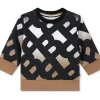 Shop All|Hugo Boss Baby - Sweatshirt Allover B Monogram, Black/Beige - cutbabycare.com | baby boutique & care hub
