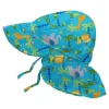 Shop All|i Play Flap Sun Protection Hat - Aqua Jungle - cutbabycare.com | baby boutique & care hub