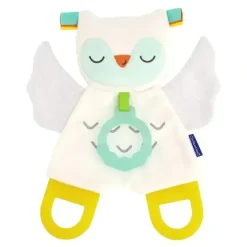 Shop All|Infantino - Glow-In-The-Dark Cuddly Teether, Owl - cutbabycare.com | baby boutique & care hub