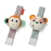 Shop All|Infantino Wrist Rattles Monkey & Panda, Multicolor - cutbabycare.com | baby boutique & care hub