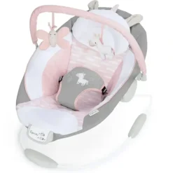 Shop All|Ingenuity Baby/Infant/Newborn Bouncer/Rocker Chair/Seat 0m+ w/ Toys Audrey Pink - cutbabycare.com | baby boutique & care hub