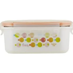 Shop All|Innobaby Keepin' Fresh Stainless Steel Bento Lunch Box/Food Container, Orange/Fish - cutbabycare.com | baby boutique & care hub
