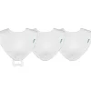 Shop All|Iplay - 3 Pk Muslin Stay-Dry Teether Bibs, White 0/12 Months - cutbabycare.com | baby boutique & care hub