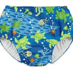 Shop All|Iplay - Baby Boys Reusable Swim Diaper, Royal Blue Turtle Journey - cutbabycare.com | baby boutique & care hub
