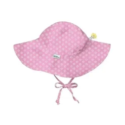 Shop All|Iplay - Baby Girl Brim Sun Protection Hat, Pink Daisy Geo - cutbabycare.com | baby boutique & care hub