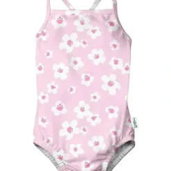 Shop All|Iplay - Baby Girl Classic Swimsuit with Built-in Reusable Absorbent Swim Diaper, Blossom - cutbabycare.com | baby boutique & care hub
