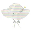 Shop All|Iplay - Brim Sun Protection Hat, Rainbow Pinstripe - cutbabycare.com | baby boutique & care hub