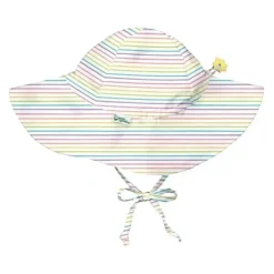 Shop All|Iplay - Brim Sun Protection Hat, Rainbow Pinstripe - cutbabycare.com | baby boutique & care hub