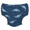 Health Safety|Iplay - Eco Snap Swim Diaper, Navy Narwhal - cutbabycare.com | baby boutique & care hub