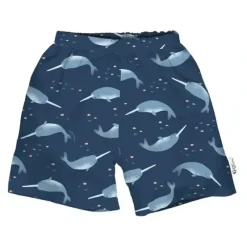Health Safety|Iplay - Eco Swim Trunks With Built-In Swim Diaper, Navy Narwhal - cutbabycare.com | baby boutique & care hub