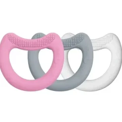 Shop All|Iplay - First Teethers Made From Silicone (3Pk), Pink Set 3 Mo+ - cutbabycare.com | baby boutique & care hub