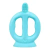 Bath Potty|Iplay - Learning Toothbrush Made From Silicone, Aqua, 9/18M - cutbabycare.com | baby boutique & care hub