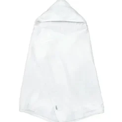Bath Potty|Iplay - Muslin Hooded Towel Made From Organic Cotton, White - cutbabycare.com | baby boutique & care hub