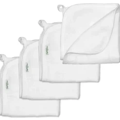 Bath Potty|Iplay - Muslin Washcloths Made From Organic Cotton (4Pk), White - cutbabycare.com | baby boutique & care hub
