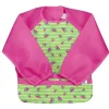 Shop All|Iplay - Snap & Go Easy-Wear Long Sleeve Bib, Green Watermelon Stripe - cutbabycare.com | baby boutique & care hub