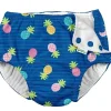 Shop All|Iplay - Snap Reusable Absorbent Swimsuit Diaper, Blue Pineapple Stripe - cutbabycare.com | baby boutique & care hub