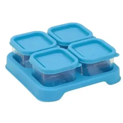 Health Safety|Iplay Fresh Food Glass Cubes 2 Oz 4 Pack - Aqua - cutbabycare.com | baby boutique & care hub