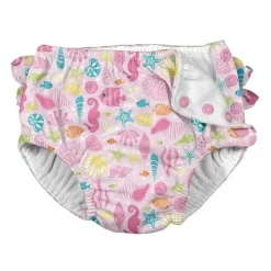 Shop All|Iplay Snap Reusable Absorbent Swimsuit Diaper - Pink - cutbabycare.com | baby boutique & care hub