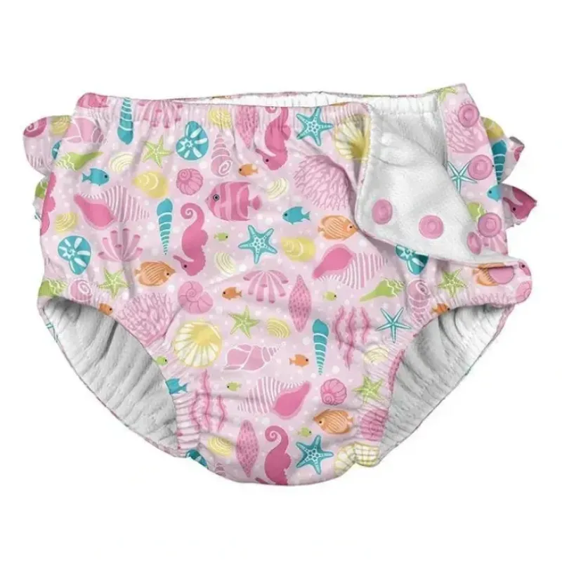 Shop All|Iplay Snap Reusable Absorbent Swimsuit Diaper - Pink - cutbabycare.com | baby boutique & care hub