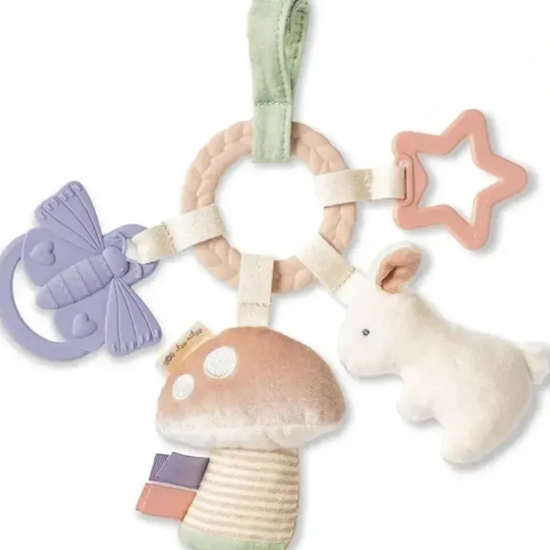 Stroller|Itzy Ritzy - Bitzy Busy Ring Teething Activity Toy Bunny - cutbabycare.com | baby boutique & care hub