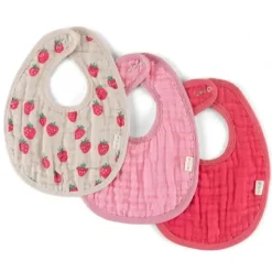 Shop All|Itzy Ritzy - Itzy Bibs, Strawberries + Cream - cutbabycare.com | baby boutique & care hub