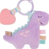 Stroller|Itzy Ritzy - Lilac Dino Itzy Pal Plush Teether - cutbabycare.com | baby boutique & care hub