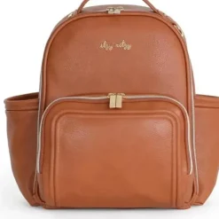 Shop All|Itzy Ritzy - Mini Plus Diaper Bag, Cognac - cutbabycare.com | baby boutique & care hub