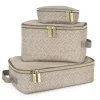 Shop All|Itzy Ritzy - Packing Cubes, Taupe - cutbabycare.com | baby boutique & care hub
