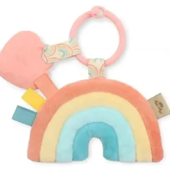Stroller|Itzy Ritzy - Plush Pal Silicone Teether, Rainbow - cutbabycare.com | baby boutique & care hub