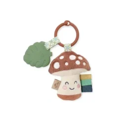 Stroller|Itzy Ritzy - Plush Pal Silicone Teether, Mushroom - cutbabycare.com | baby boutique & care hub