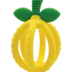 Shop All|Itzy Ritzy - Silicone Teething Ball Bitzy Biter, Lemon Drop - cutbabycare.com | baby boutique & care hub