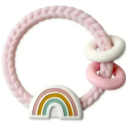 Shop All|Itzy Ritzy - Silicone Teether With Rattle Rainbow - cutbabycare.com | baby boutique & care hub