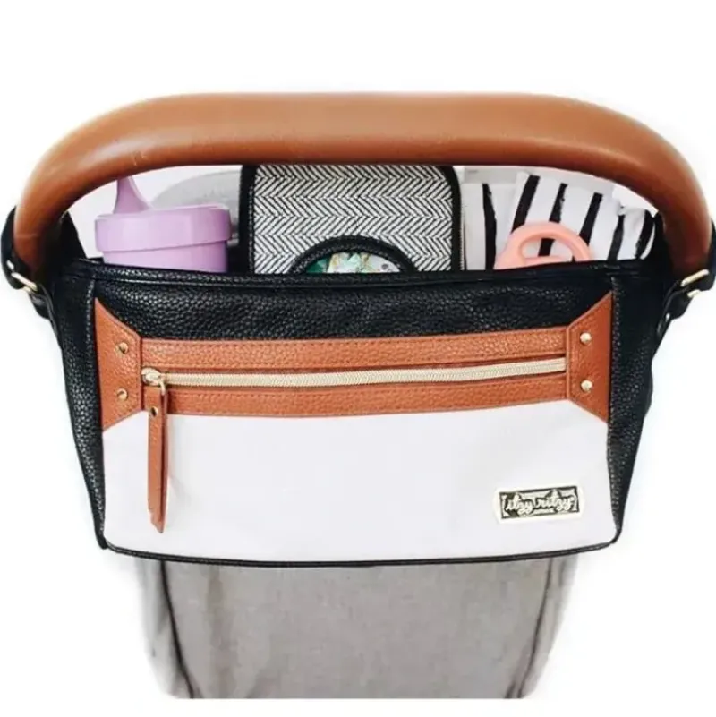 Stroller|Itzy Ritzy - Stroller Caddy Coffee & Cream - cutbabycare.com | baby boutique & care hub