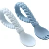 Shop All|Itzy Ritzy - Sweetie Spoons & Fork Set Blue - cutbabycare.com | baby boutique & care hub