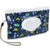 Shop All|Itzy Ritzy - Travel Pouch Wipes Case Raining Dinos - cutbabycare.com | baby boutique & care hub