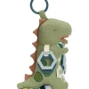 Stroller|Itzy Ritzy Activity Plush Toy w/Teethe Dino - cutbabycare.com | baby boutique & care hub