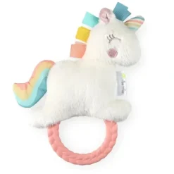 Stroller|Itzy Ritzy Rattle Pal Plush With Teether Unicorn - cutbabycare.com | baby boutique & care hub
