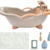 Bath Potty|JC Toys - Baby Doll Real Working Bath Set, Ages 2+, Earth Tone Colors - cutbabycare.com | baby boutique & care hub