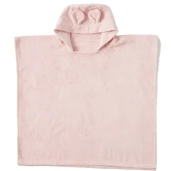 Bath Potty|Jiggle & Giggle Cotton Sunshine Hooded Poncho Towel Baby Bath Clothing Pink - cutbabycare.com | baby boutique & care hub