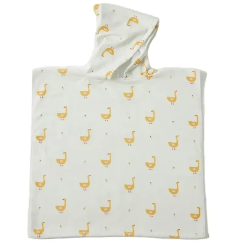 Bath Potty|Jiggle & Giggle Sunny Days Hooded Poncho Towel Baby/Infant Bathing Clothing - cutbabycare.com | baby boutique & care hub