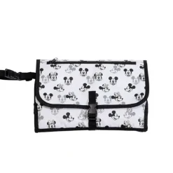 Stroller|J.L. Childress - Disney Baby Portable Diaper Changing Station, Mickey Minnie Ivory - cutbabycare.com | baby boutique & care hub