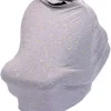 Nursing Feeding|J.L. Childress - 4-in-1 Multi-Use Cover, Stretchy Car Seat Canopy and Privacy Cover, Grey/Gold Stars - cutbabycare.com | baby boutique & care hub