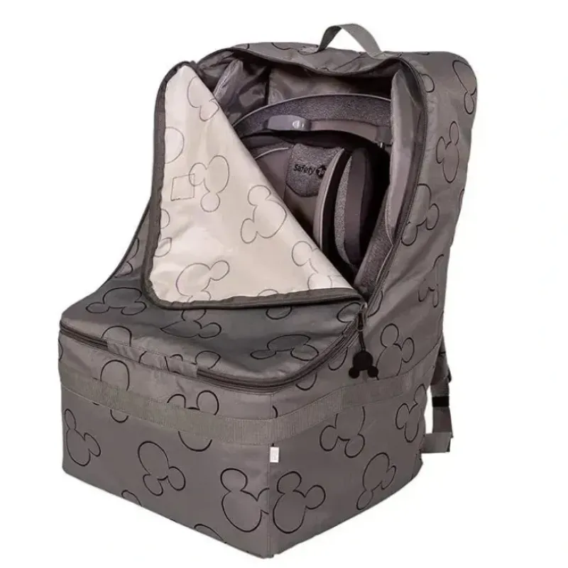 Stroller|J.L. Childress - Ultimate Backpack Car Seat Travel Bag, Mickey Grey - cutbabycare.com | baby boutique & care hub