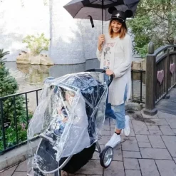 Stroller|J.L. Childress Universal Stroller Rain Cover, Metallic Mickey - cutbabycare.com | baby boutique & care hub