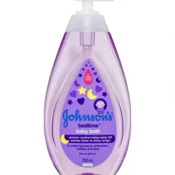 Bath Potty|Johnson's Bedtime Gentle Calming Jasmine & Lily Scented Tear-Free Baby Bath 750mL - cutbabycare.com | baby boutique & care hub