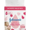 Health Safety|Johnson's Skincare Lightly Fragranced Baby Wipes 3 x 80 Pack - cutbabycare.com | baby boutique & care hub